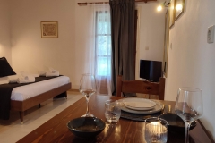 Repose Roda Apartment Corfu Bedroom Table